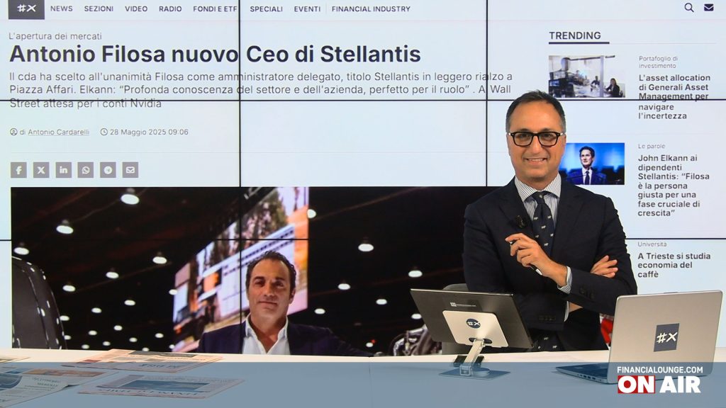 financialounge.com Filosa nuovo ceo di Stellantis, Tenaris annuncia maxi buyback, UniCredit punta a Alpha Bank - Edizione del 28 maggio