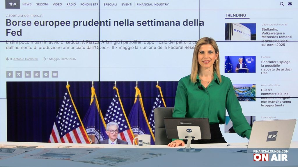 financialounge.com Borse europee deboli in attesa della Fed e BoE, giù Eni e Saipem per la decisione dell'Opec+ - Edizione del 5 maggio