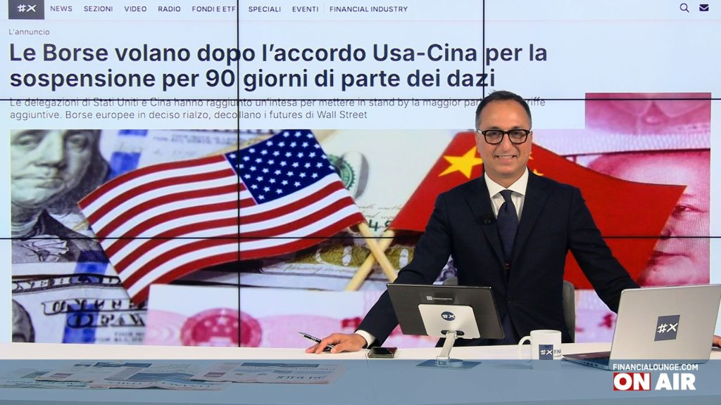 financialounge.com Accordo Usa-Cina sui dazi, trimestrale record per UniCredit, Ppf sfida Mediaset su Prosiebensat - Edizione del 12 maggio