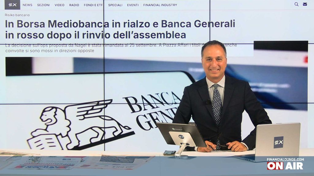 financialounge.com Mediobanca in rialzo dopo il rinvio dell'ops mentre Banca Generali perde, De Meo da Renault a Kering - Edizione del 16 giugno