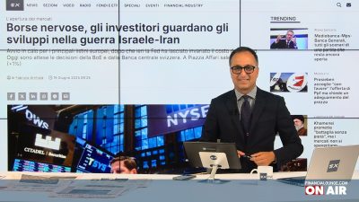 financialounge.com Borse in negativo per il conflitto in Iran, profondo rosso per il lusso, la Banca svizzera azzera i tassi - Edizione del 19 giugno