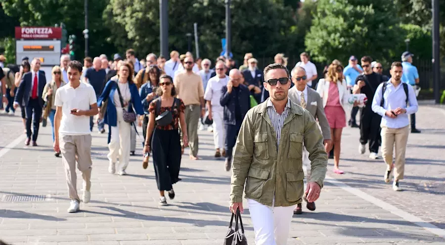 financialounge - Fortezza da Basso lusso menswear moda Pitti Immagine Pitti Uomo 108 Unicredit
