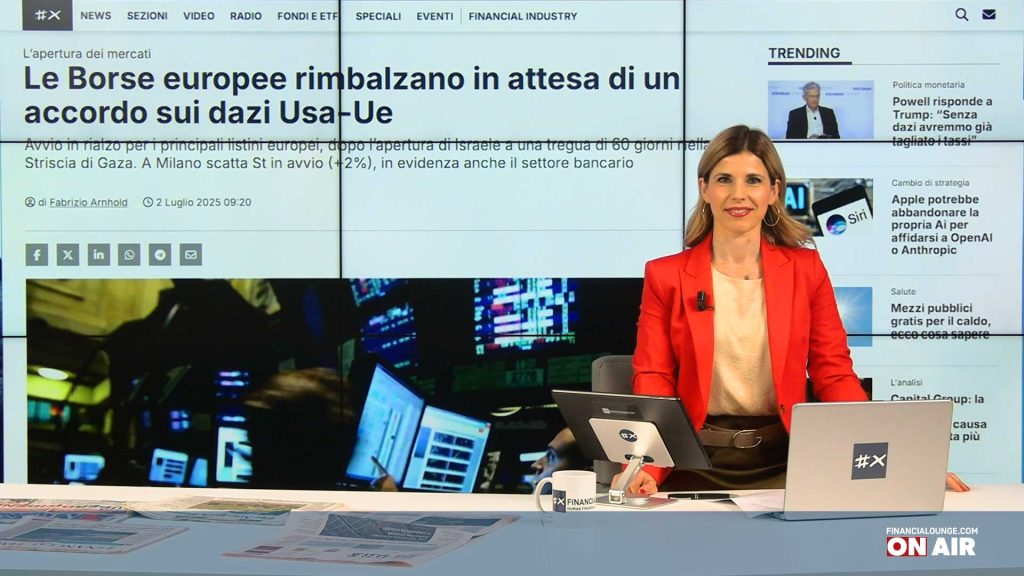 financialounge.com Borse europee miste in attesa del mercato del lavoro Usa, giù Mps e i bancari, bene St - Edizione del 3 luglio