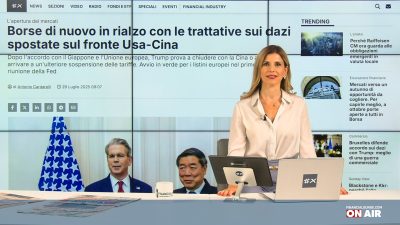 financialounge.com Borse europee positive in attesa della Fed, giù l'euro, sale Essilux dopo i conti - Edizione del 29 luglio
