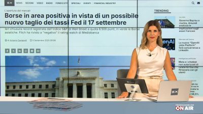 financialounge.com Borsa di Milano sopra i 42mila punti, recuperano Mediobanca e Mps, Zelensky al Forum Ambrosetti - Edizione del 5 settembre