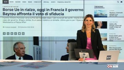 financialounge.com Borse europee riprendono la via dei rialzi in scia alla buona chiusura di Tokyo, il Nikkei vicino ai massimi storici - Edizione dell'8 settembre