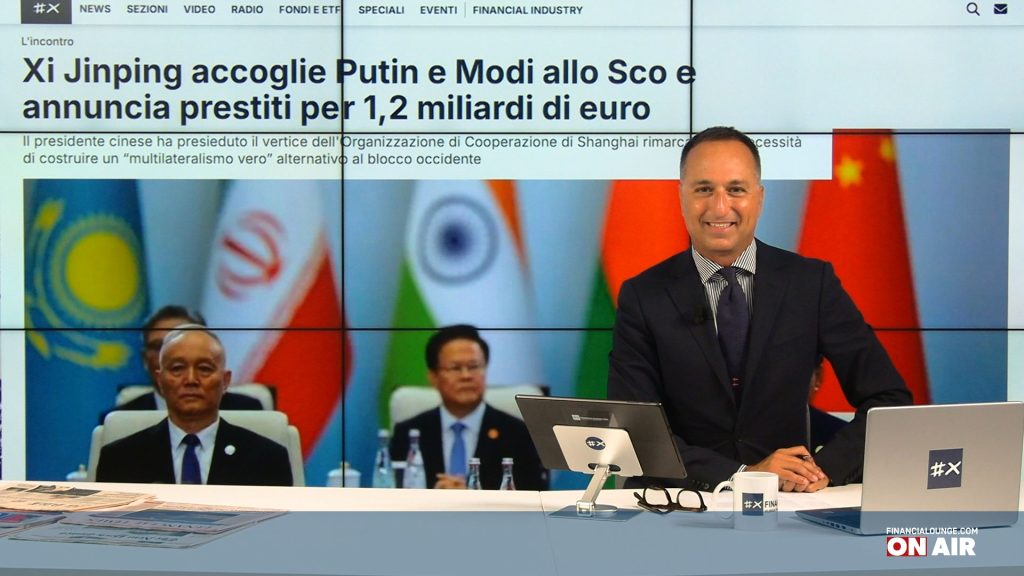 financialounge.com Vertice tra Cina, Russia e India, Milano in ripresa, Tim risale grazie a BlackRock, oggi cda Mps - Edizione dell'1 settembre