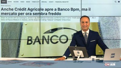 financialounge.com Bpm in calo dopo l'apertura a Crédit Agricole, Nagel esce con 70 milioni, brilla Stellantis - Edizione del 19 settembre