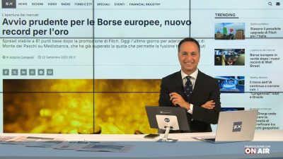 financialounge.com Borse europee deboli, ultimo giorno per l'opas Mps/Mediobanca, Banco Bpm in rosso - Edizione del 22 settembre