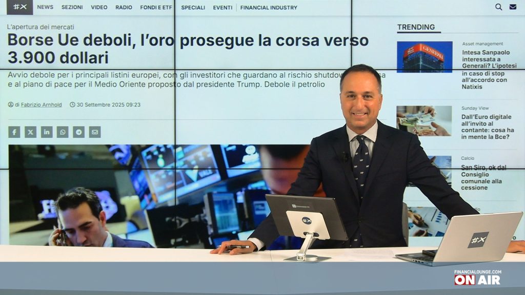 financialounge.com Inflazione a settembre al +1,6%, cresce ancora la raccolta del risparmio gestito, Grilli verso Mediobanca - Edizione del 30 settembre