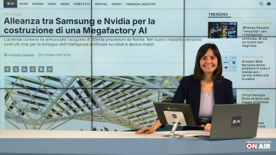 financialounge.com Accordo Nvidia-Samsung, inflazione italiana in calo a ottobre, trimestrali Amazon e Apple da record - Edizione del 31 ottobre