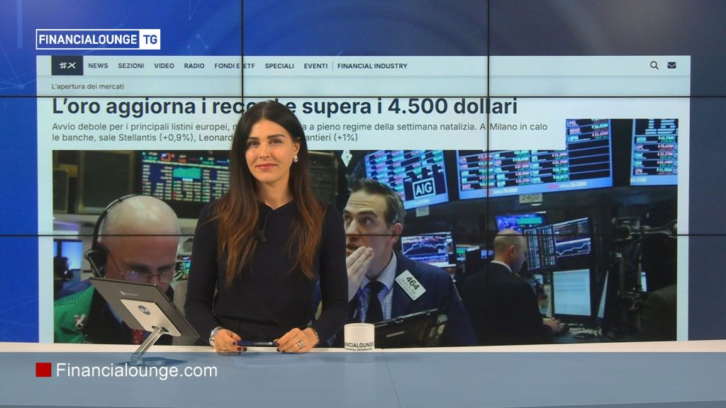 financialounge.com Oro record, manovra 2026 e segnali di ripresa - Edizione del 23 dicembre